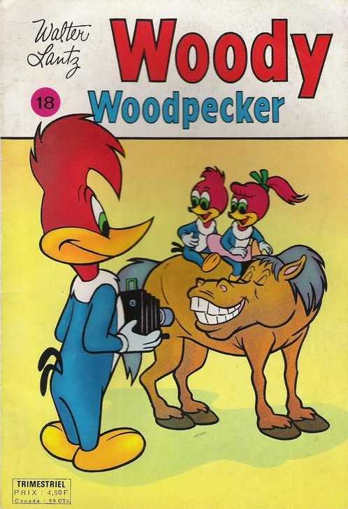 Scan de la Couverture Woody Woodpecker n° 18